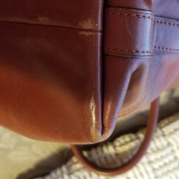 Tobacco Brown Coach Purse - Picture 7 of 10